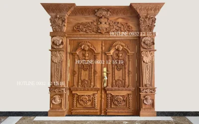 Thi công lắp đặt cửa biệt thự mẫu đẹp kèm giá tốt nhất