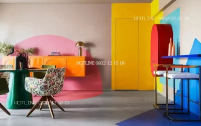 Block Color một phong cách thiết kế nội thất quyến rũ