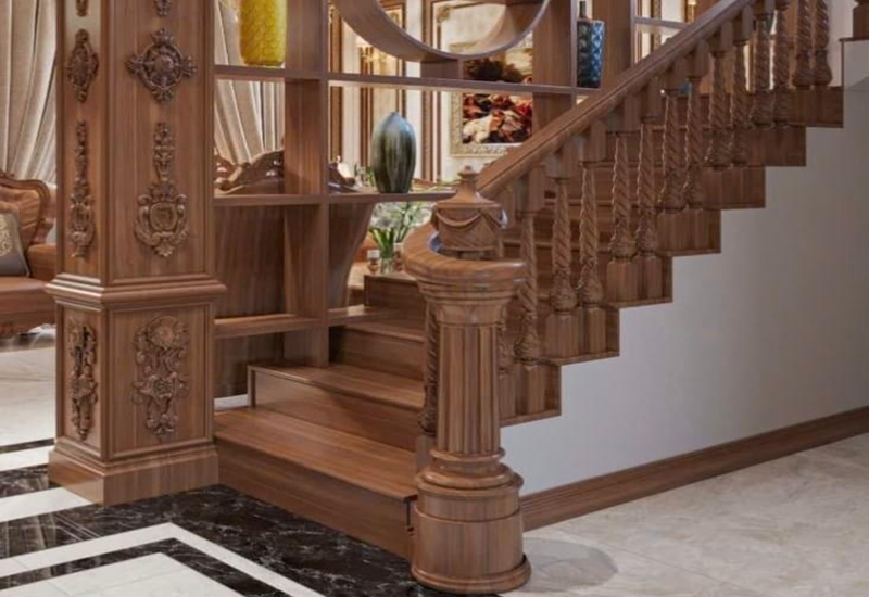 Báo giá thi công cầu thang gỗ | Xưởng trực tiếp tối ưu chi phí
